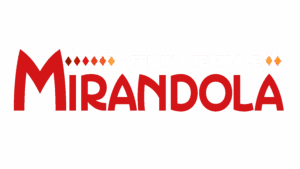 logo mirandola on black